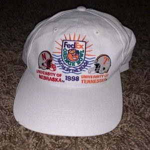 Vintage Nebraska vs Tennessee Vols hat